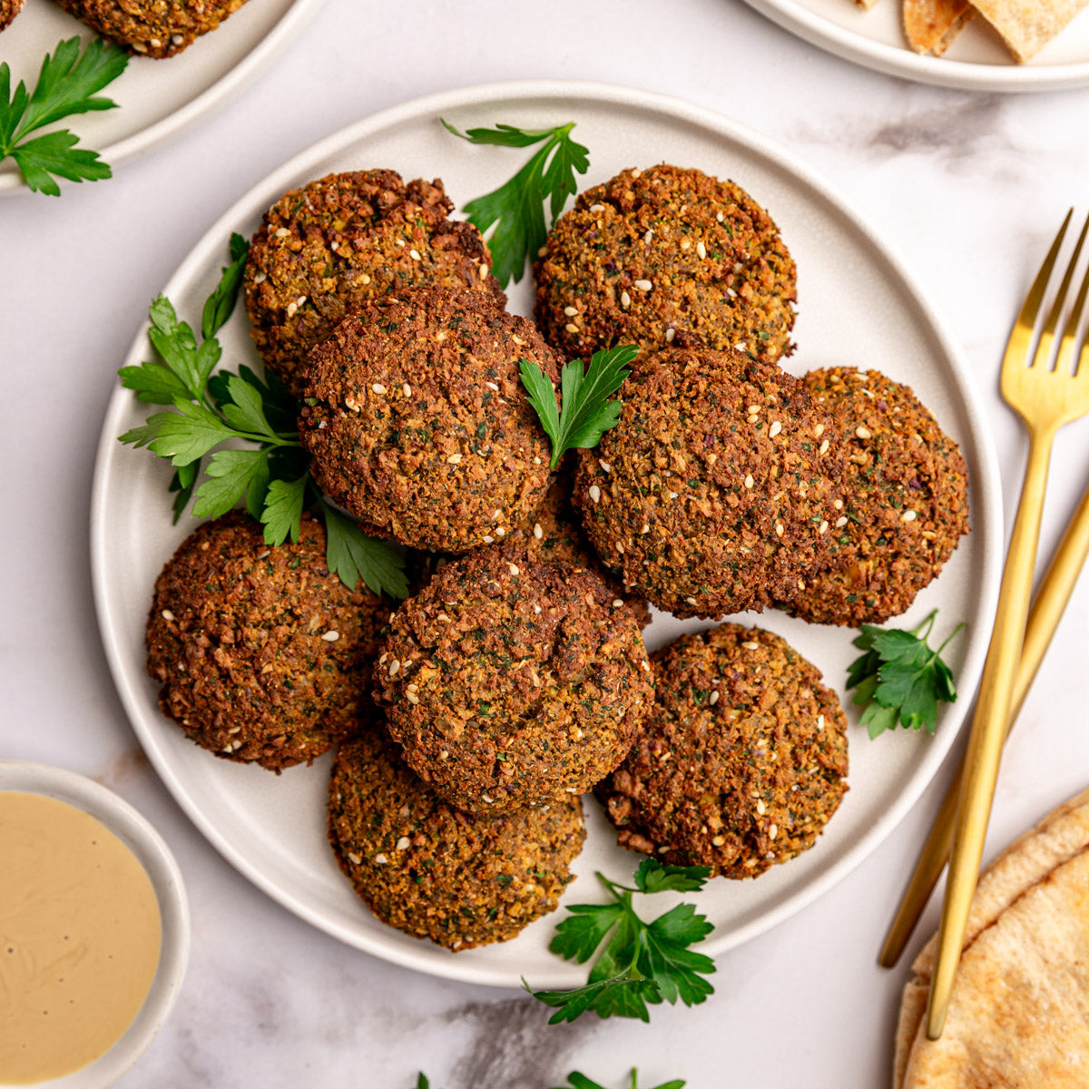 Frozen Ready to Eat Falafel (36 pieces, Fried)
